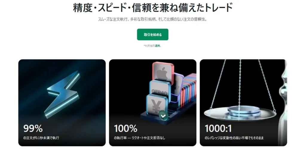 XMTrading公式サイト画像